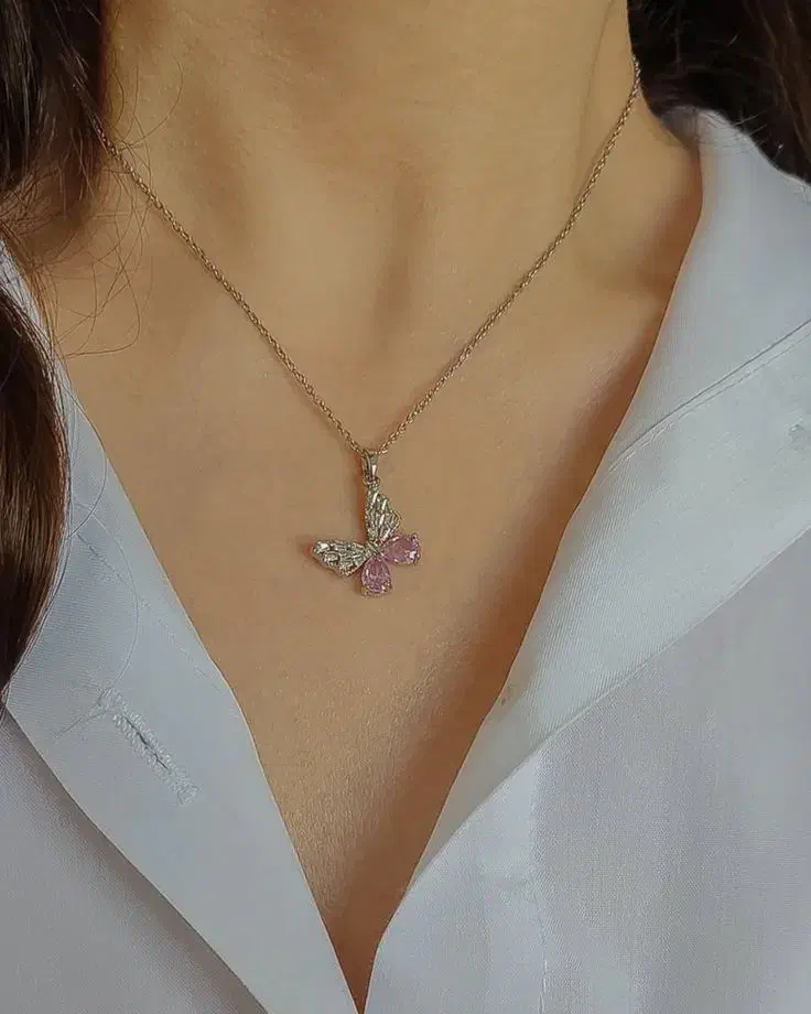 گردنبند نگینی رنگ ثابت|بدلیجات|بروجرد, |دیوار