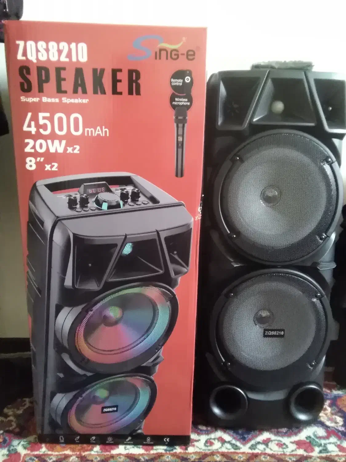 اسپیکر ZQS 8210|پخشکننده همراه|اراک, |دیوار