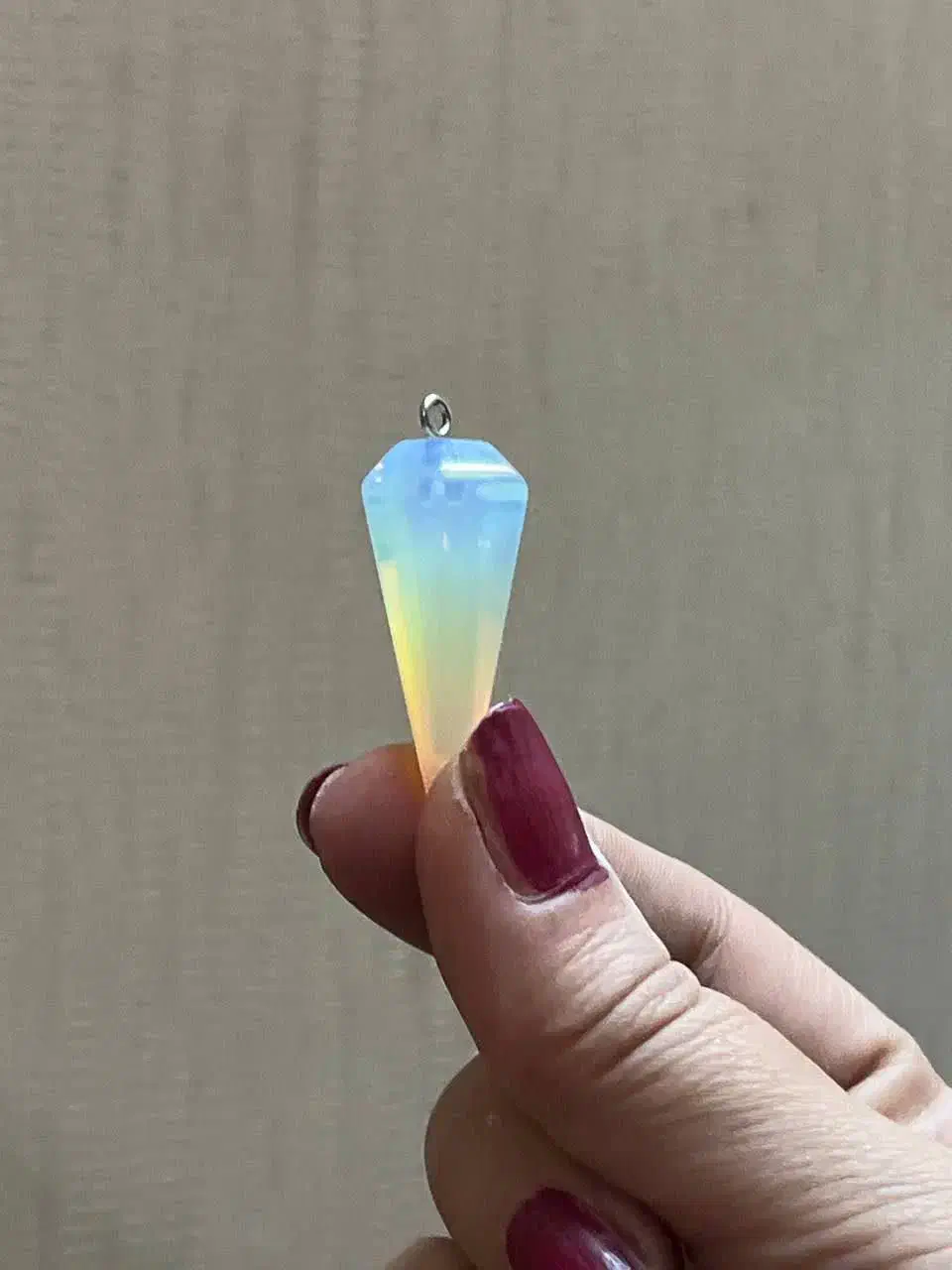 اوپال شیری هفت رنگ گردنی|جواهرات|تبریز, |دیوار