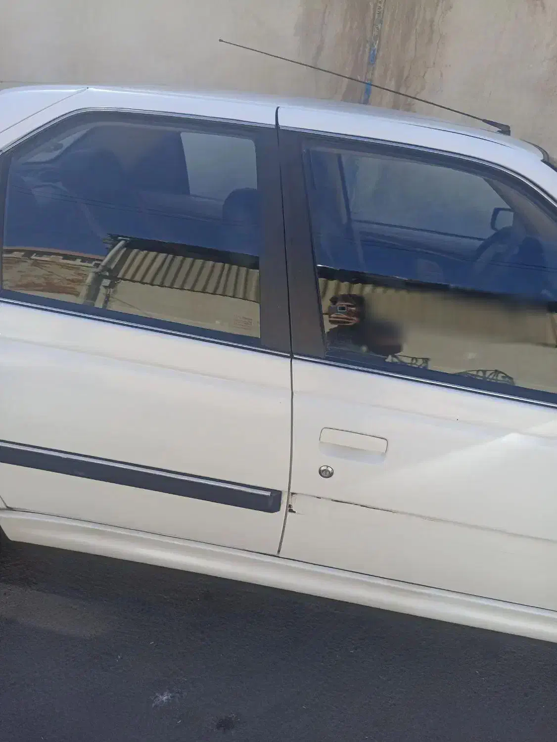 ماشین ۱۴۰۰ پرشیا دولکه ابرنگ به علت اسید ریختن|خودرو سواری و وانت|باقرشهر, |دیوار