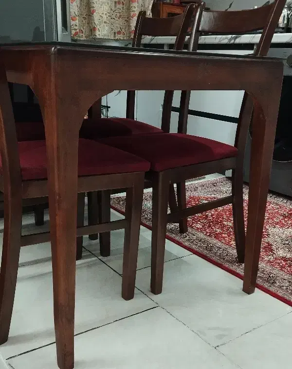 میز ناهار خوری چوبی|میز و صندلی غذاخوری|پردیس, فاز ۹|دیوار