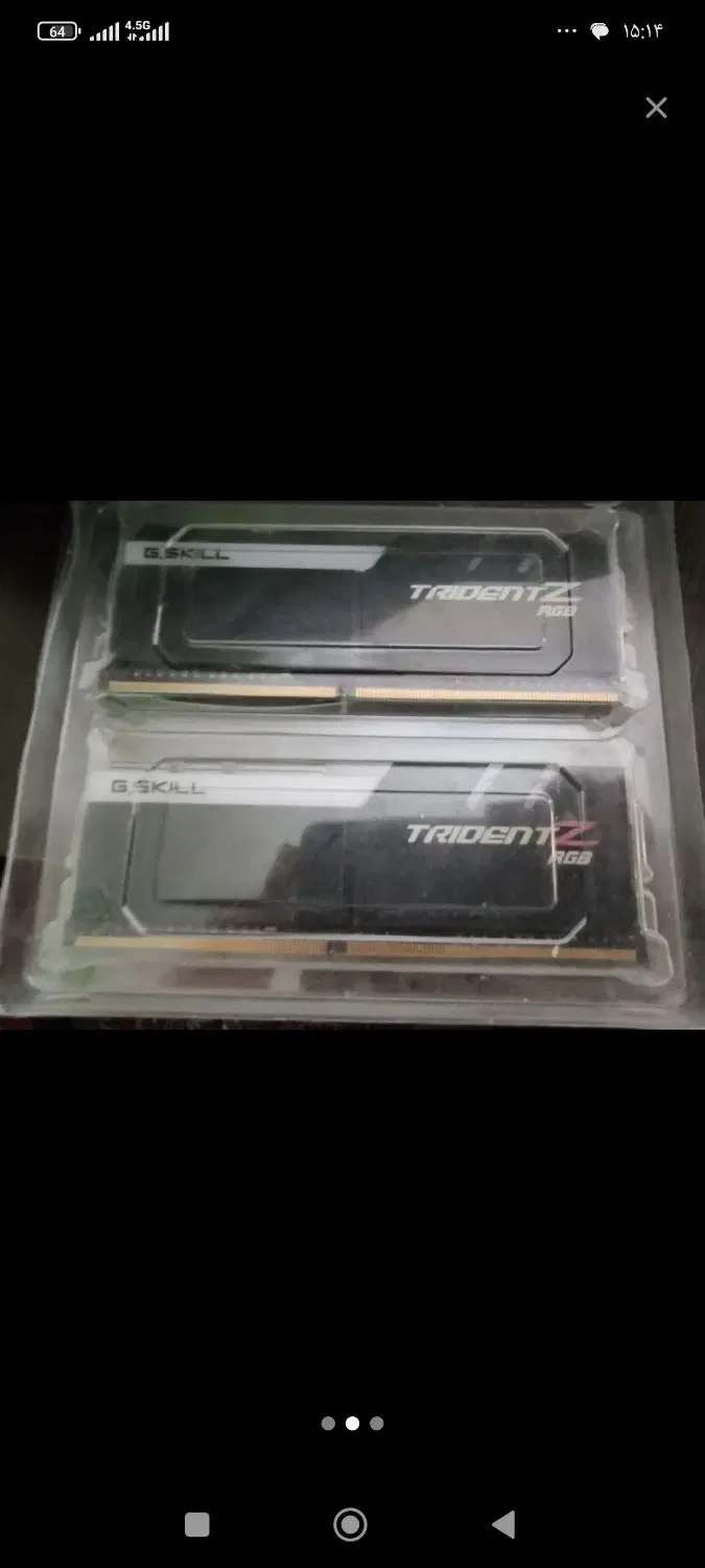 G.SKILL Trident 2×8 3200 D4|قطعات و لوازم جانبی رایانه|مشهد, سرافرازان|دیوار