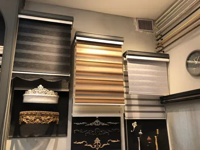 پرده زبرا دومکانیزم|پرده، رانر، رومیزی|مشهد, شهید مطهری|دیوار