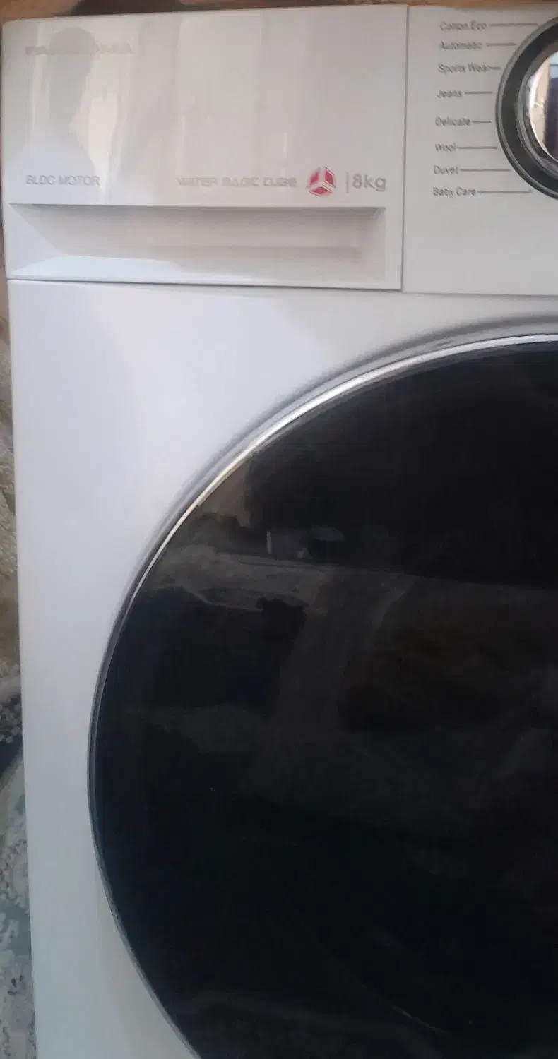 لباس شویی تمام اتومات پاک شوما 8کیلویی|ماشین لباسشویی و خشک‌کن لباس|ابریشم, |دیوار