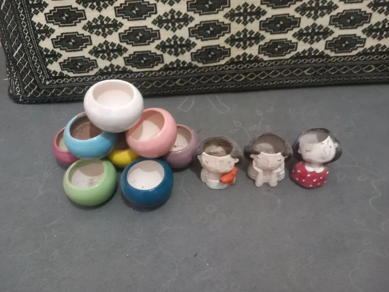 گلدان|گل و گیاه طبیعی|قم, شهرک امام حسن|دیوار