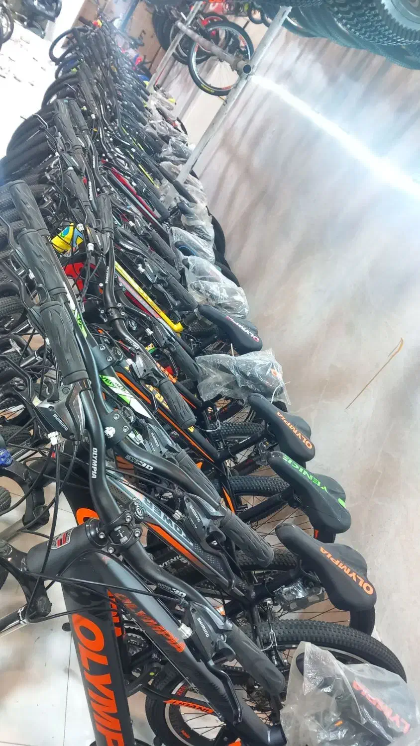 دوچرخه ترمز دیسکی عقب زین پهن وقفل دار//|دوچرخه، اسکیت، اسکوتر|کرج, شهرک صدف|دیوار