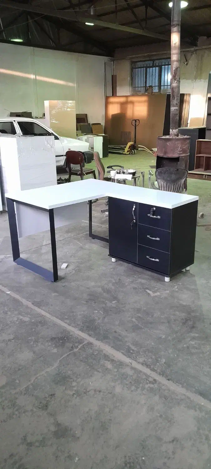 میز صدف 160*70 طرح سنگ روشن|دفتر کار|کرج, کارخانه قند|دیوار