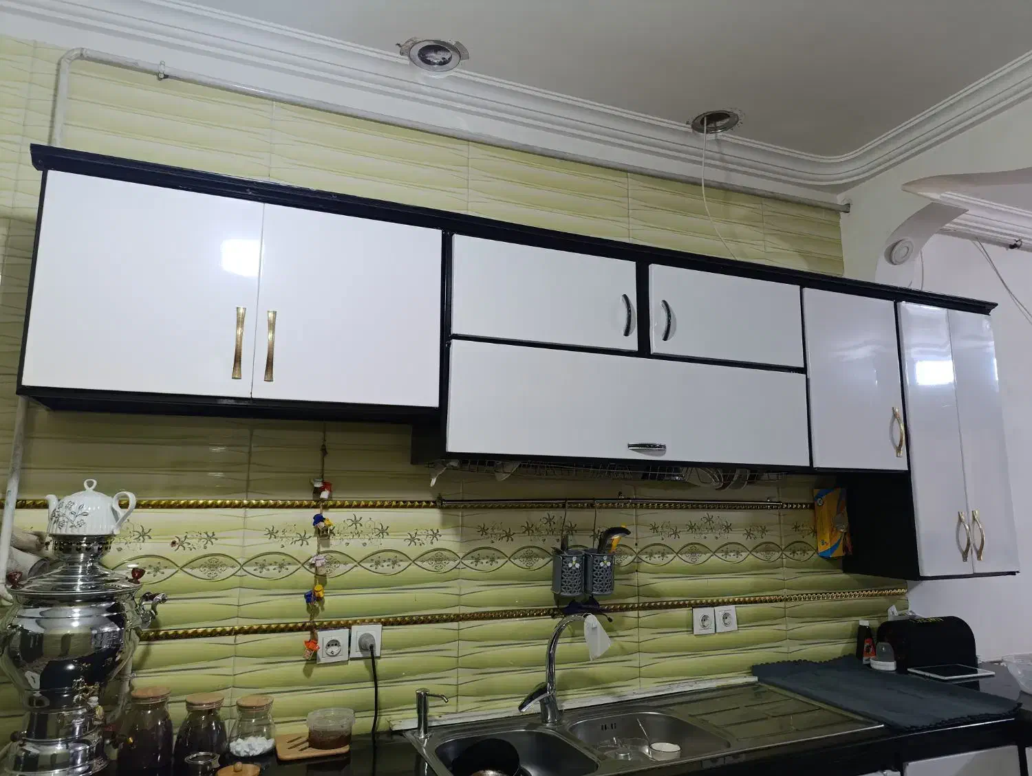 کابینت آب چکان|آب‌چکان و نظم‌دهنده ظروف|سرپل ذهاب, |دیوار