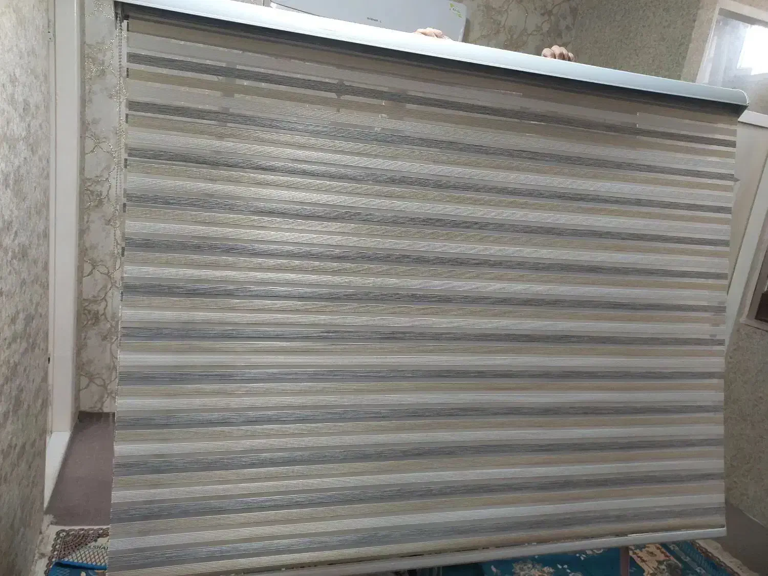 پرده زبرادر حد نو|پرده، رانر، رومیزی|قم, نیروگاه|دیوار