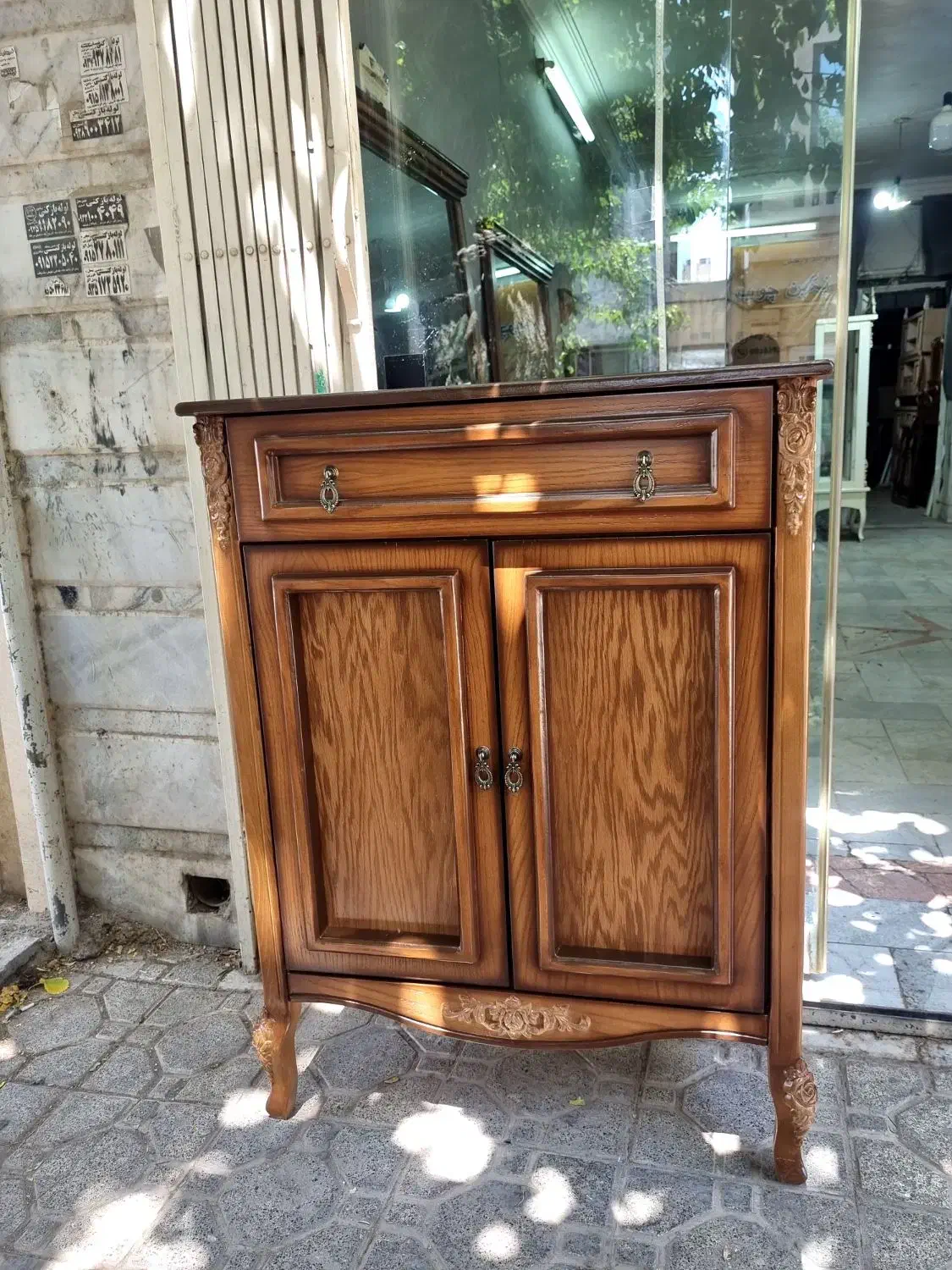 ست جاکفشی بلوط|جاکفشی، کمد، دراور|مشهد, سیلو|دیوار