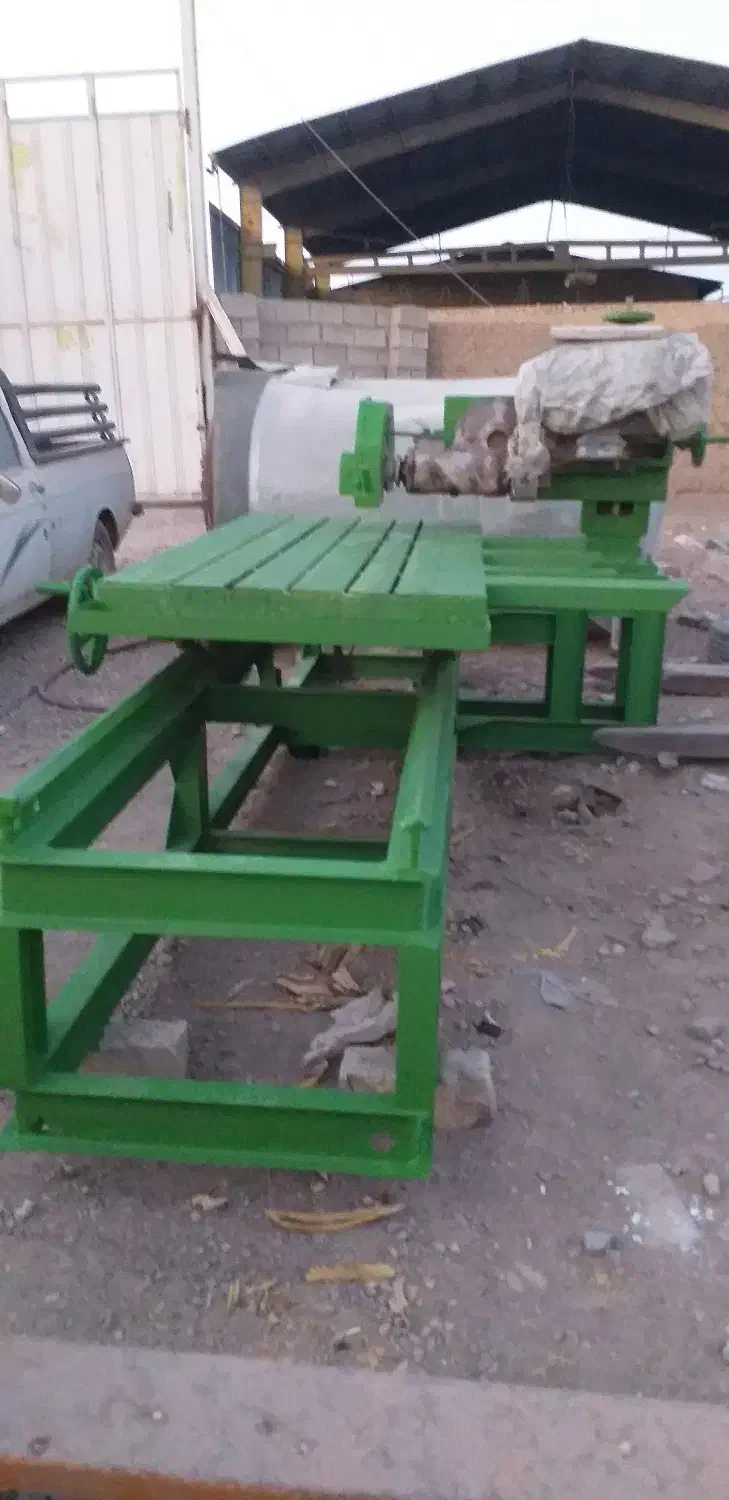 یک دستگاه فرز آبی(سنگ بر) ۴متری سه فاز با تابلو|ماشین‌آلات صنعتی|خمینی‌شهر, |دیوار