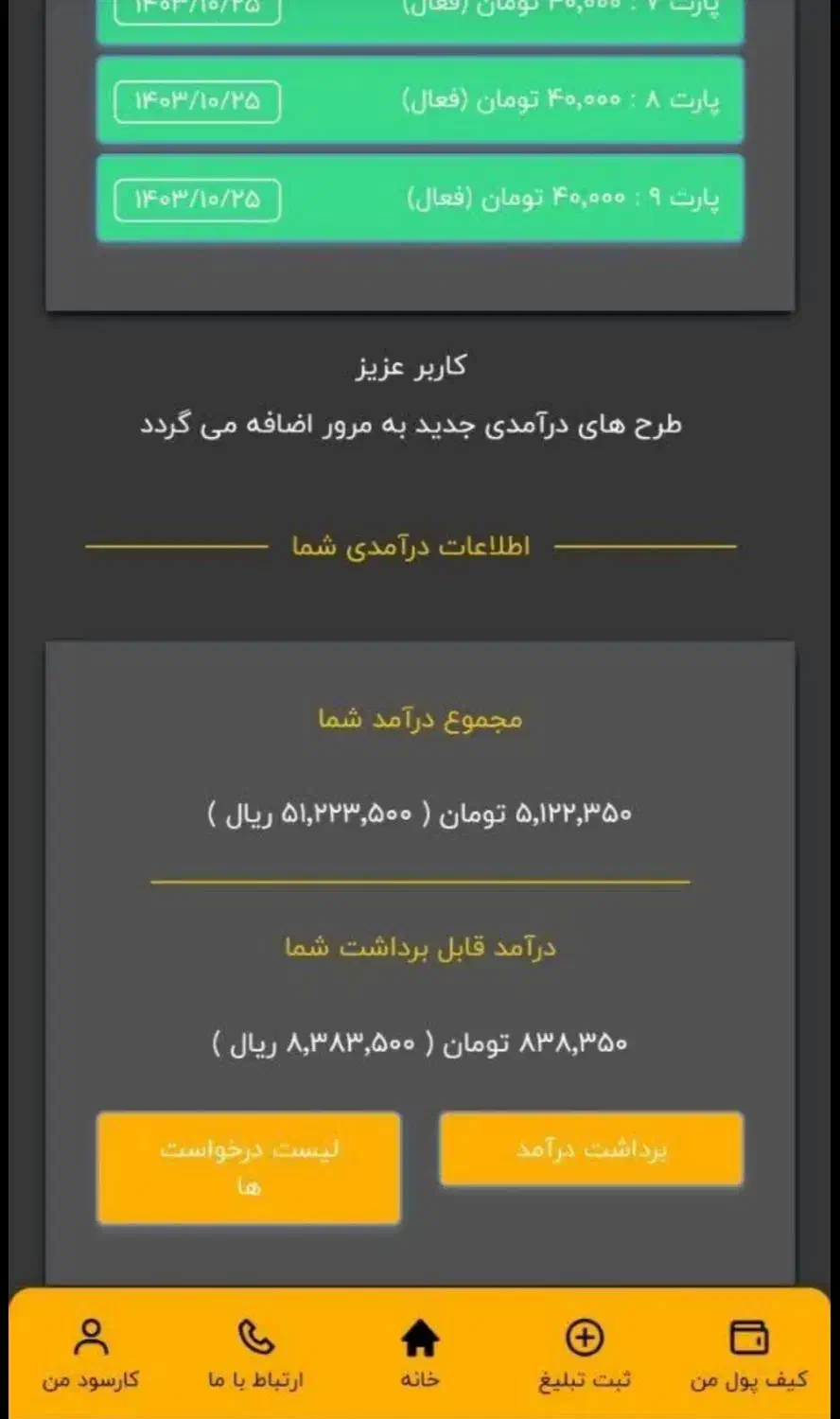 کسب درآمد از کارسود|کارت هدیه و تخفیف|شیراز, لب آب|دیوار