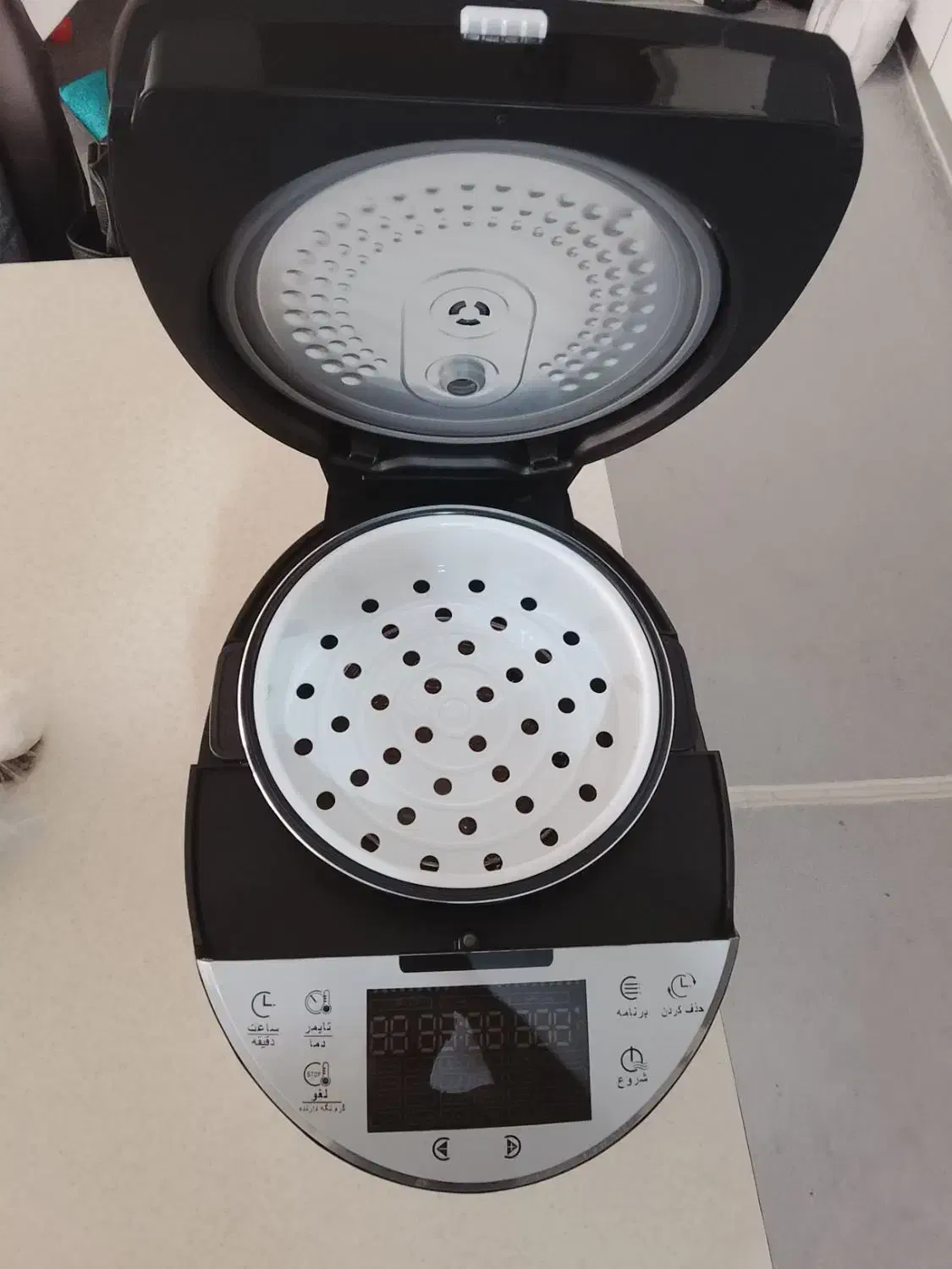 پلو پز هافنر ۲۴کاره تمام لمسی|اجاق گاز و لوازم برقی پختوپز|خرمدره, |دیوار