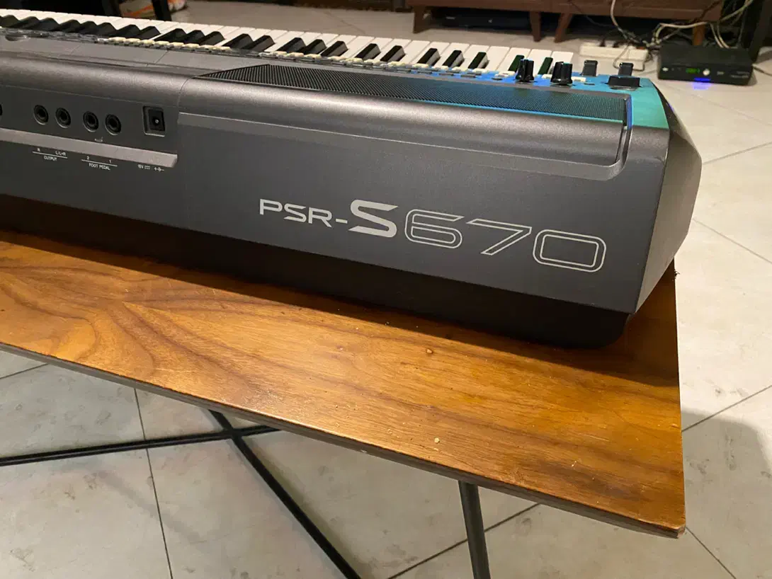 ارگ حرفه ای سمپل دار یاماها Yamaha S670 آکبند|پیانو، کیبورد، آکاردئون|تهران, سازمان برنامه جنوبی|دیوار