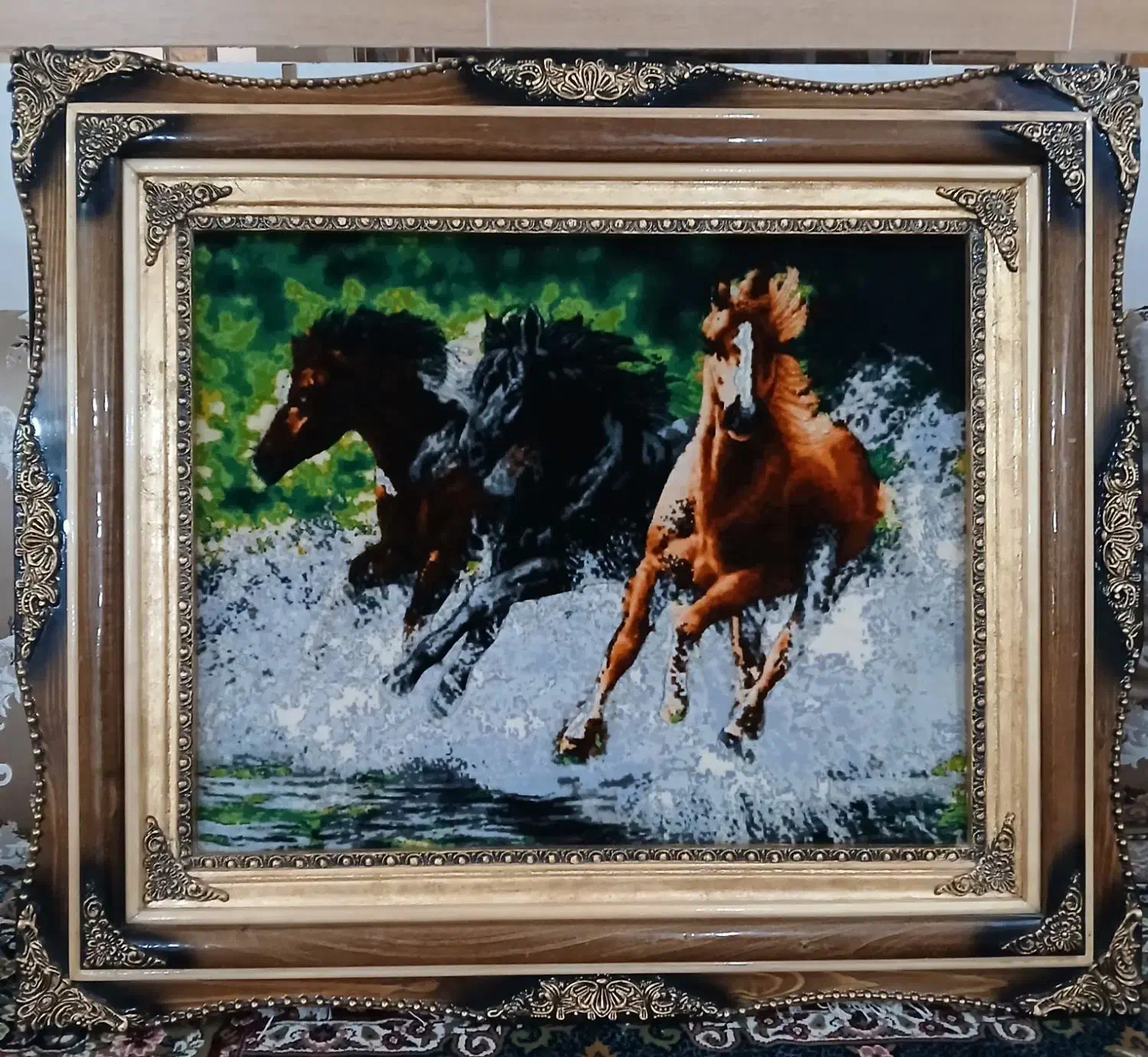 تابلو|تابلو فرش|امیدیه, |دیوار