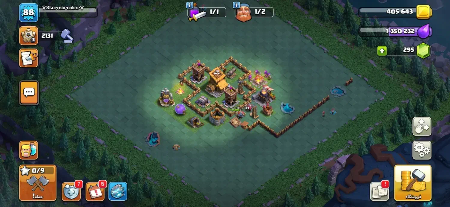 اکانت کلش تان ۱۱|کنسول، بازی ویدئویی و آنلاین|سمنان, |دیوار