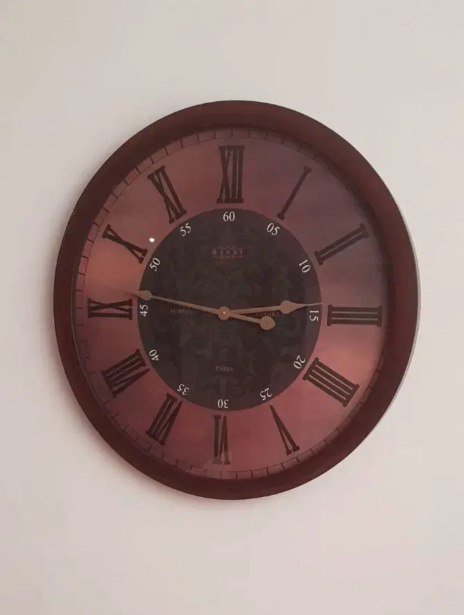ساعت‌‌دیوار‌ی چوبی|ساعت دیواری و تزئینی|مشهد, تربیت (صدف)|دیوار
