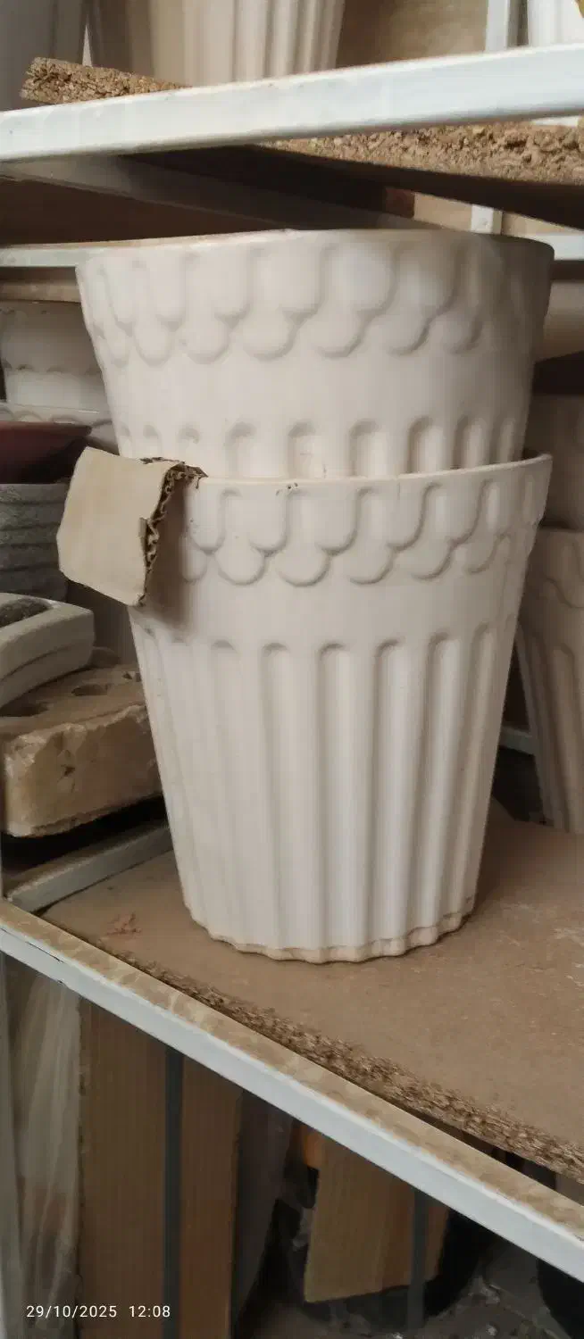 گلدان سرامیکی زیر قیمت سایز 40سانت و 60و 70|گل مصنوعی|تربت‌حیدریه, دیزقند|دیوار