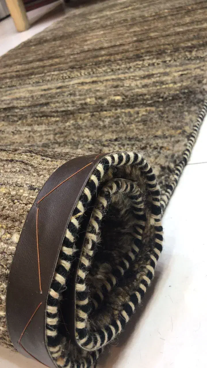 قالیچه سه متری راه راهی طوسی کرم گبه شیراز|گلیم، جاجیم، گبه|تهران, فردوس|دیوار