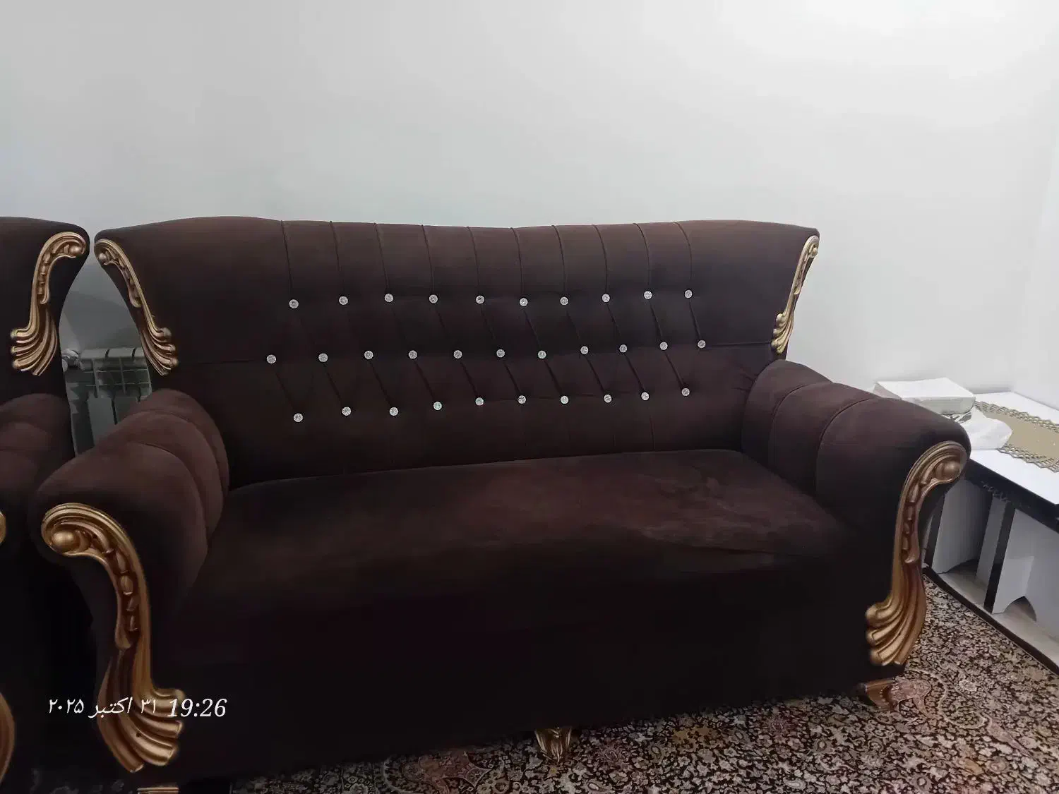 مبل ۷ نفره سالم|مبلمان خانگی و میز عسلی|فومن, |دیوار