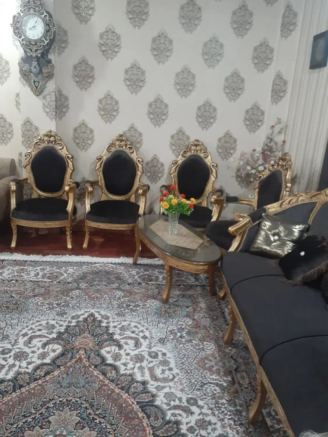 مبل سلطنتی|مبلمان خانگی و میز عسلی|اهواز, کوی شاهد|دیوار