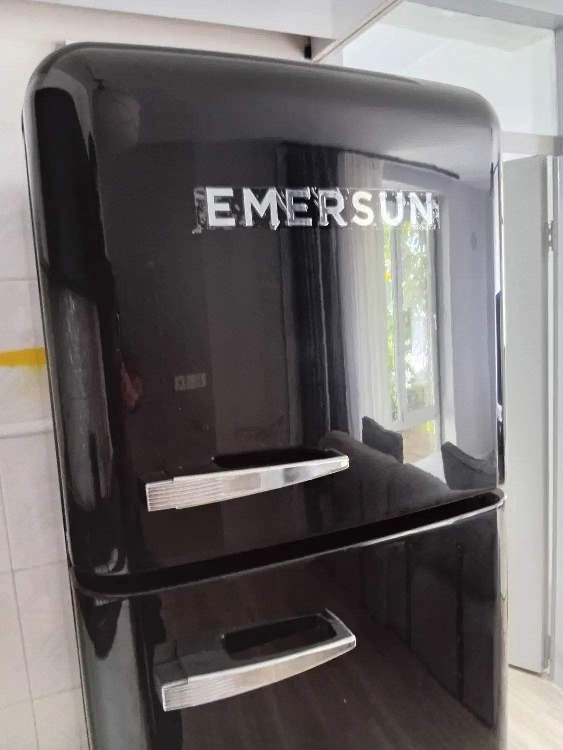 یخچال امرسان مشکی tf تولید ۱۴۰۴ دارای ضمانت|یخچال و فریزر|شمشک, |دیوار