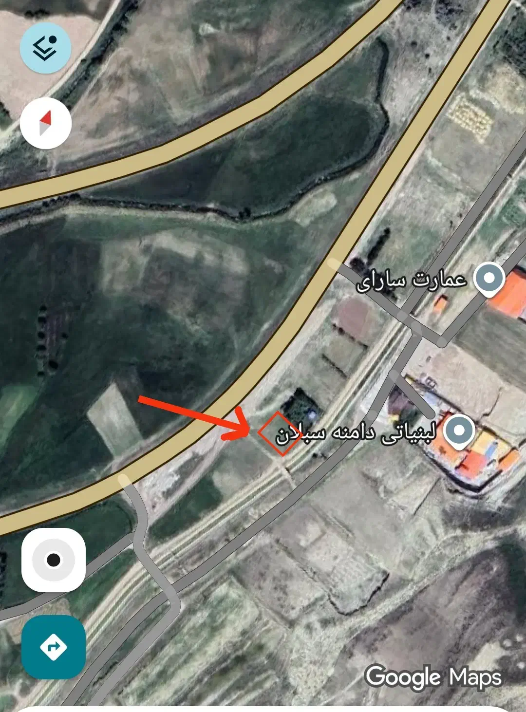 زمین بر اتوبان  سرعین دارای نسخ|فروش زمین و ملک کلنگی|اردبیل, |دیوار