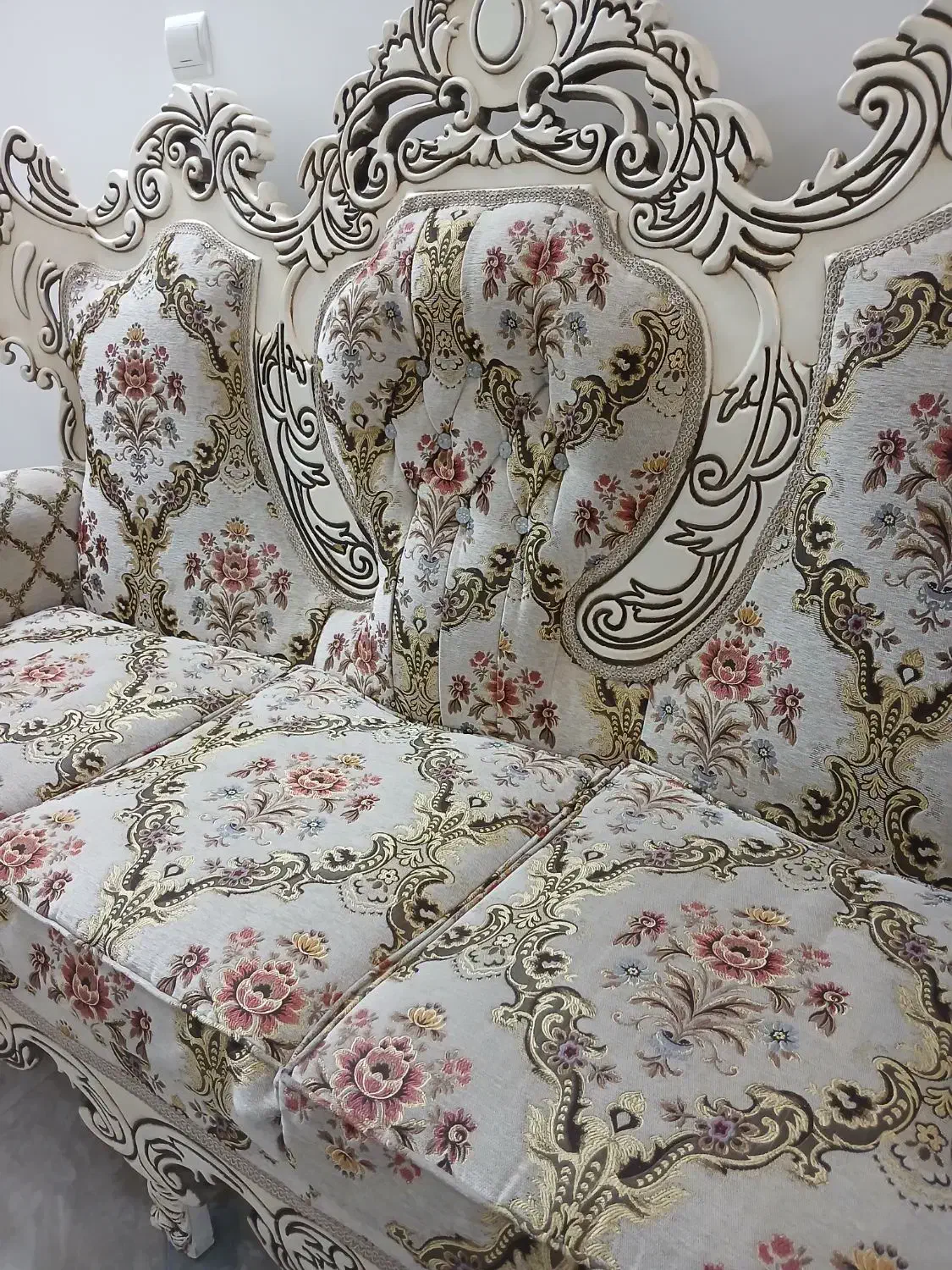 مبل استیل هفت نفره|مبلمان خانگی و میز عسلی|نوبران, |دیوار