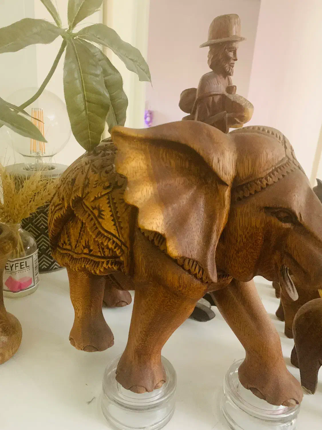 فیل چوبی|مجسمه، تندیس، ماکت|تهران, پاسداران|دیوار