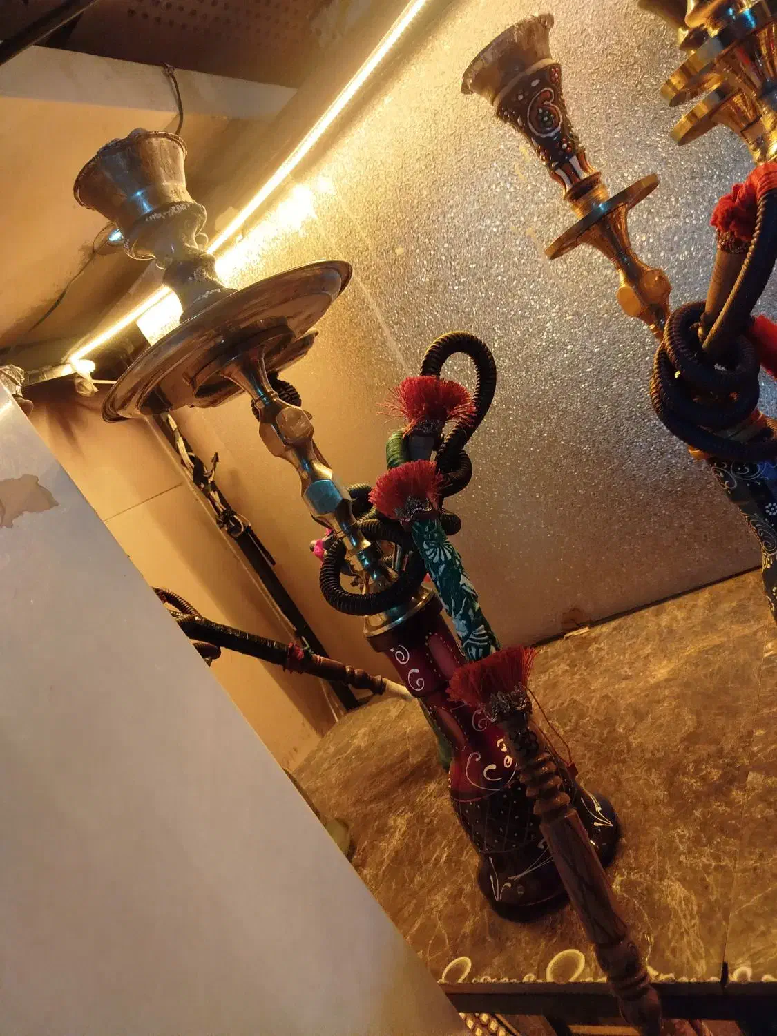 قلیون قهوه خونه ای طعم آلبالو|کلکسیون و سرگرمی|کرج, گلشهر|دیوار