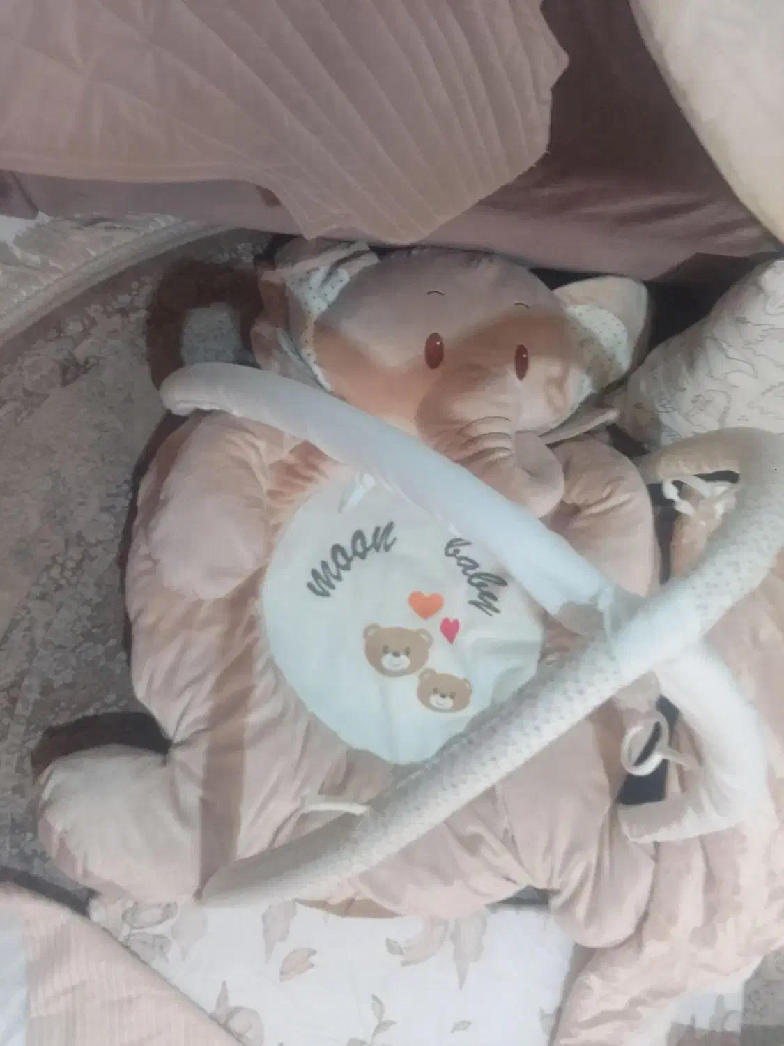 ست سیسمونی رنگ کرم باقیمت باورنکردنی|اسباب و اثاث بچه|محمودآباد, |دیوار