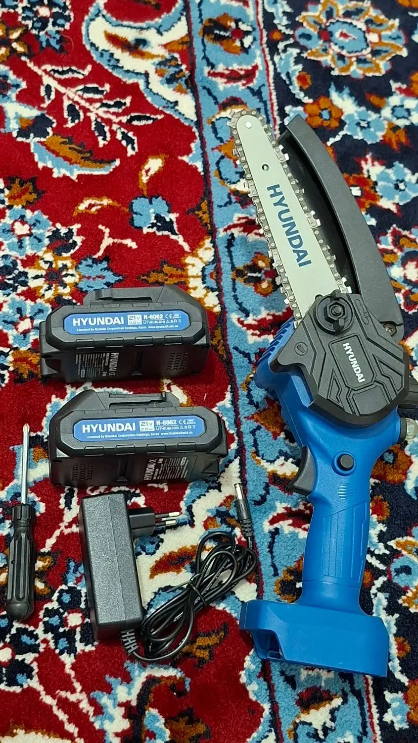 اره شارژی زنجیری مدل هیوندا H6062|ابزارآلات|قائمشهر, |دیوار