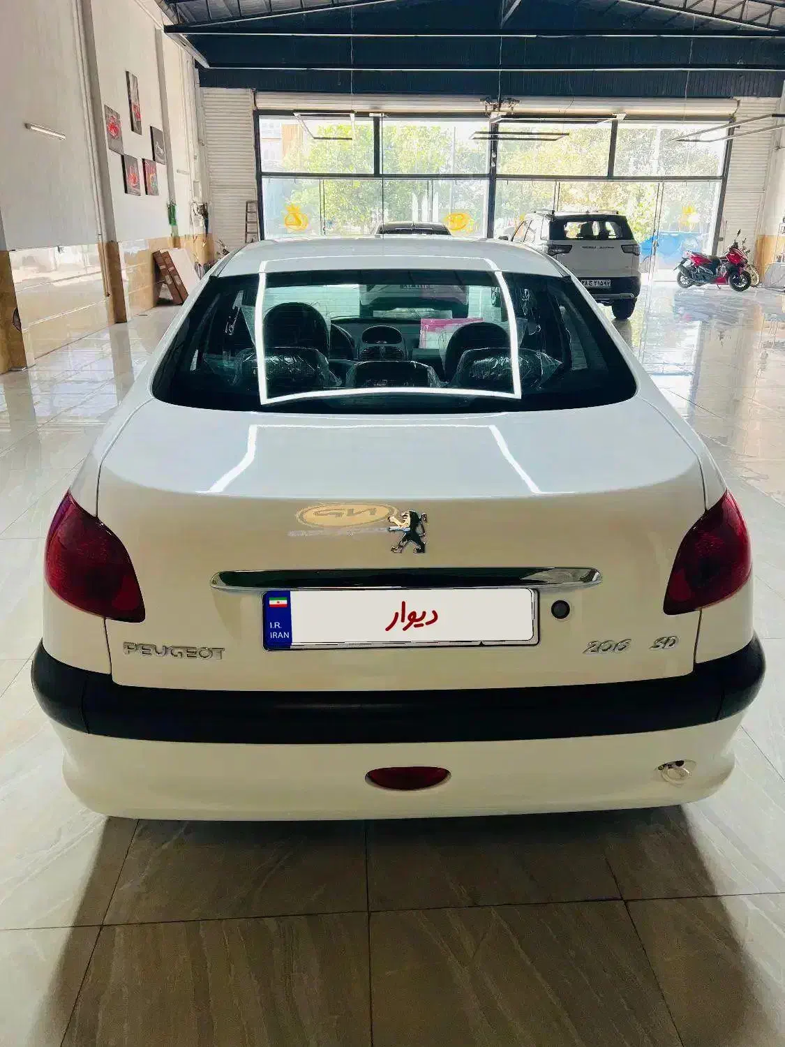 206 sd وی هشت مدل ۹۹ بیرنگ و خشک|خودرو سواری و وانت|بابل, |دیوار