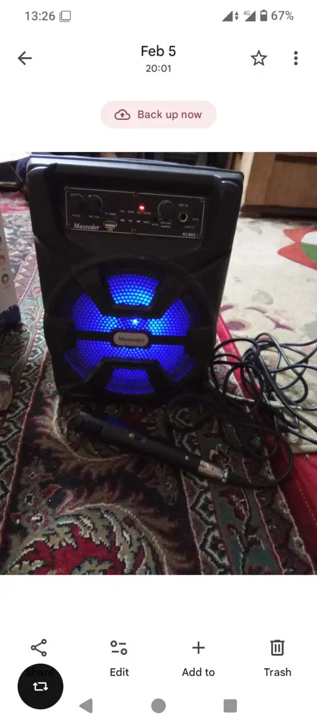 فروش فوری|پخش‌کننده همراه|مشهد, هنرور|دیوار