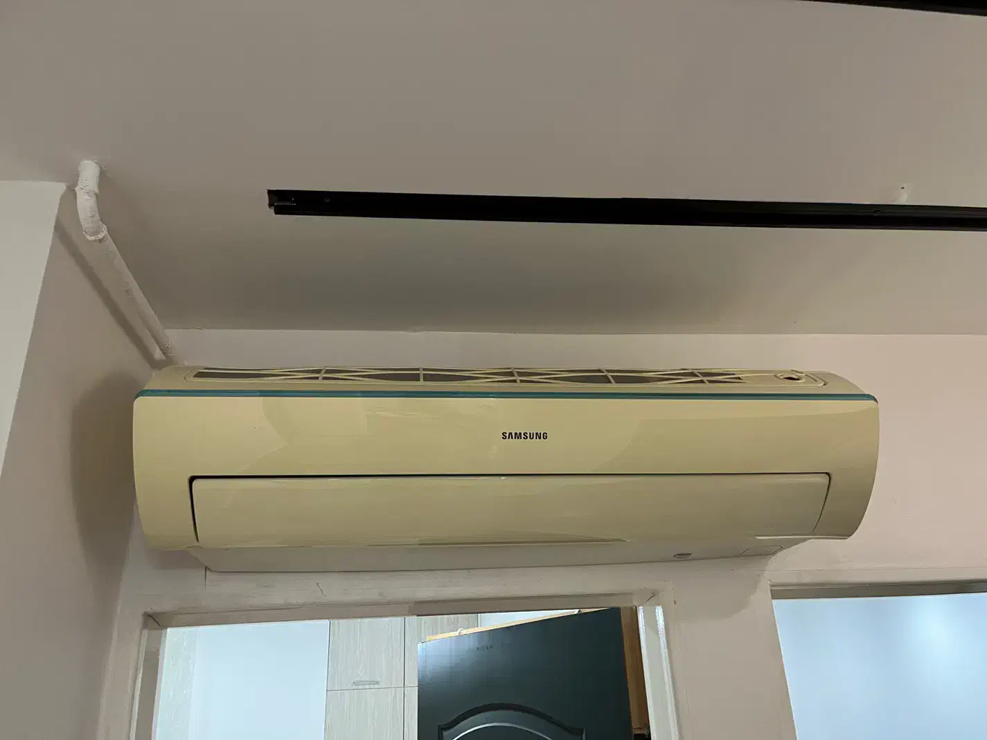 کولر اسپیلت۲۴۰۰۰سامسونگ اصلی|کولر گازی و فن‌کوئل|رشت, باهنر|دیوار