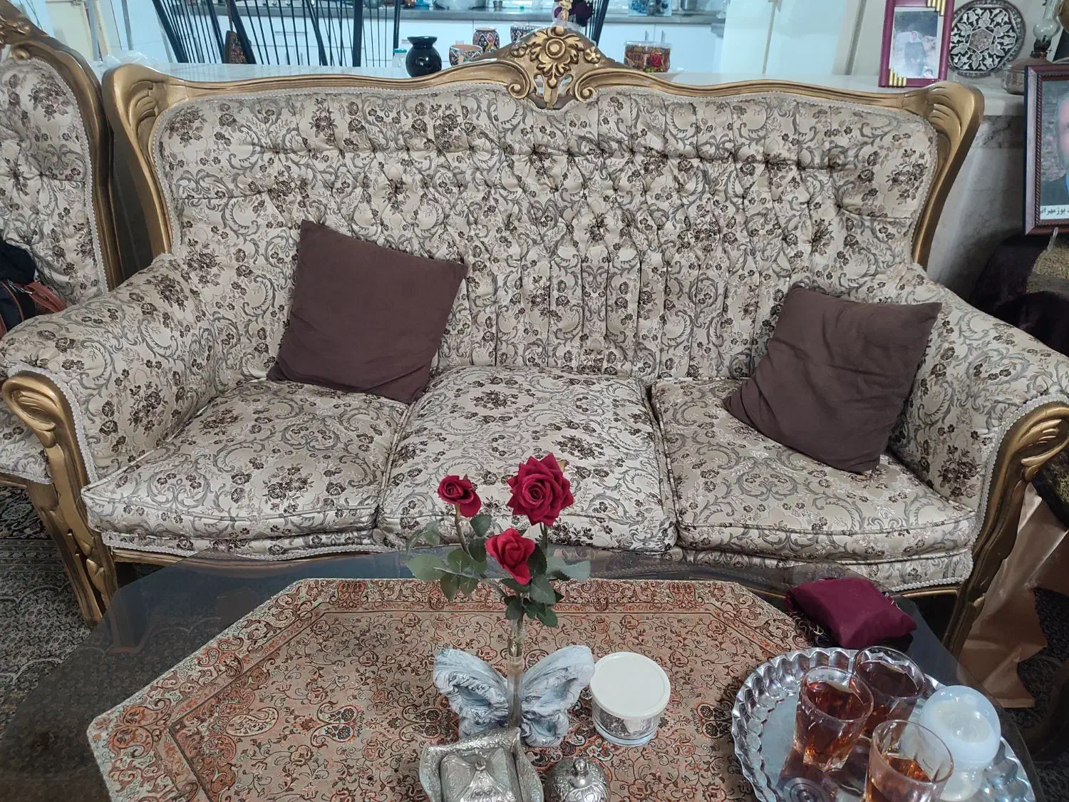 مبل ۹نفره|مبلمان خانگی و میز عسلی|نیشابور, دارایی|دیوار