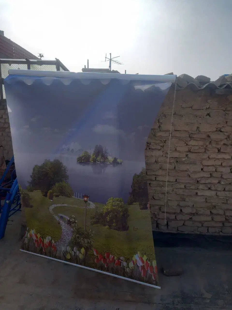 پرده تصویری وپارچه ای|پرده، رانر، رومیزی|مشهد, خواجه ربیع|دیوار