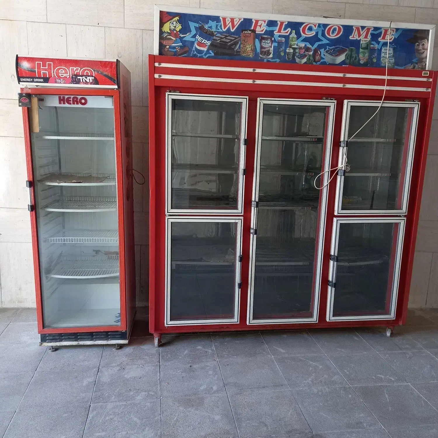 یخچال سوپر مارکتی|یخچال و فریزر|لنجان, |دیوار