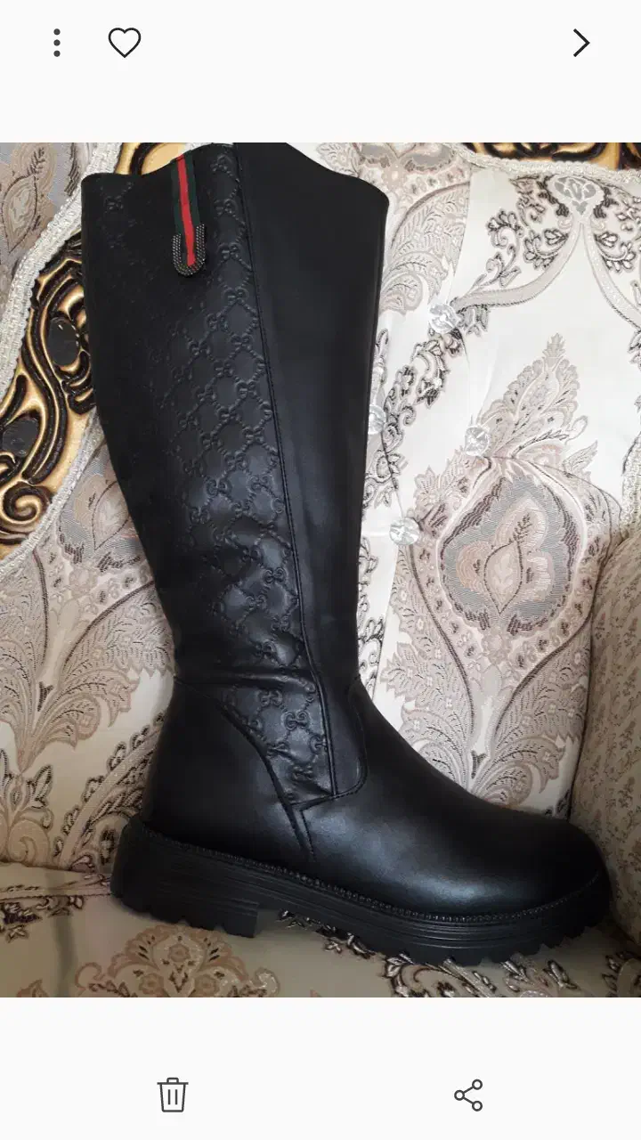 بوت ساق بلند چرم|کیف، کفش، کمربند|خرم‌آباد, |دیوار