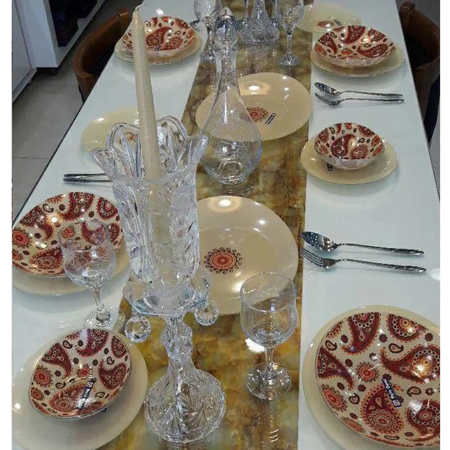 سرویس غذا خوری 26 پارچه اوپال|ظروف سرو و پذیرایی|کرمانشاه, |دیوار