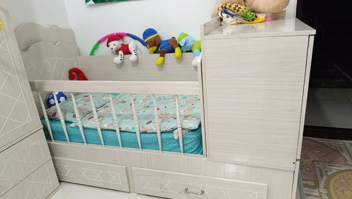 تخت گهواره ای نوزاد و نوجوان|اسباب و اثاث بچه|تهران, نعمتآباد|دیوار