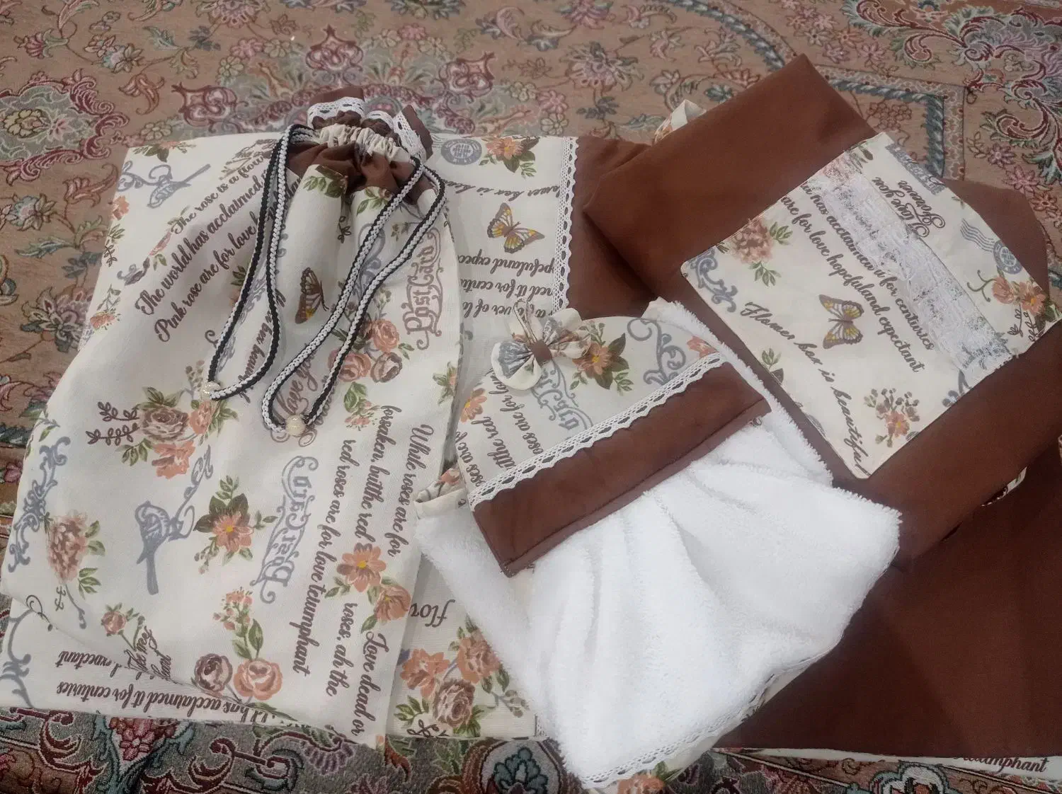 سرویس آشپز خانه 15تکه|سفره، حوله، دستمال آشپزخانه|محمدشهر, محمدشهر|دیوار