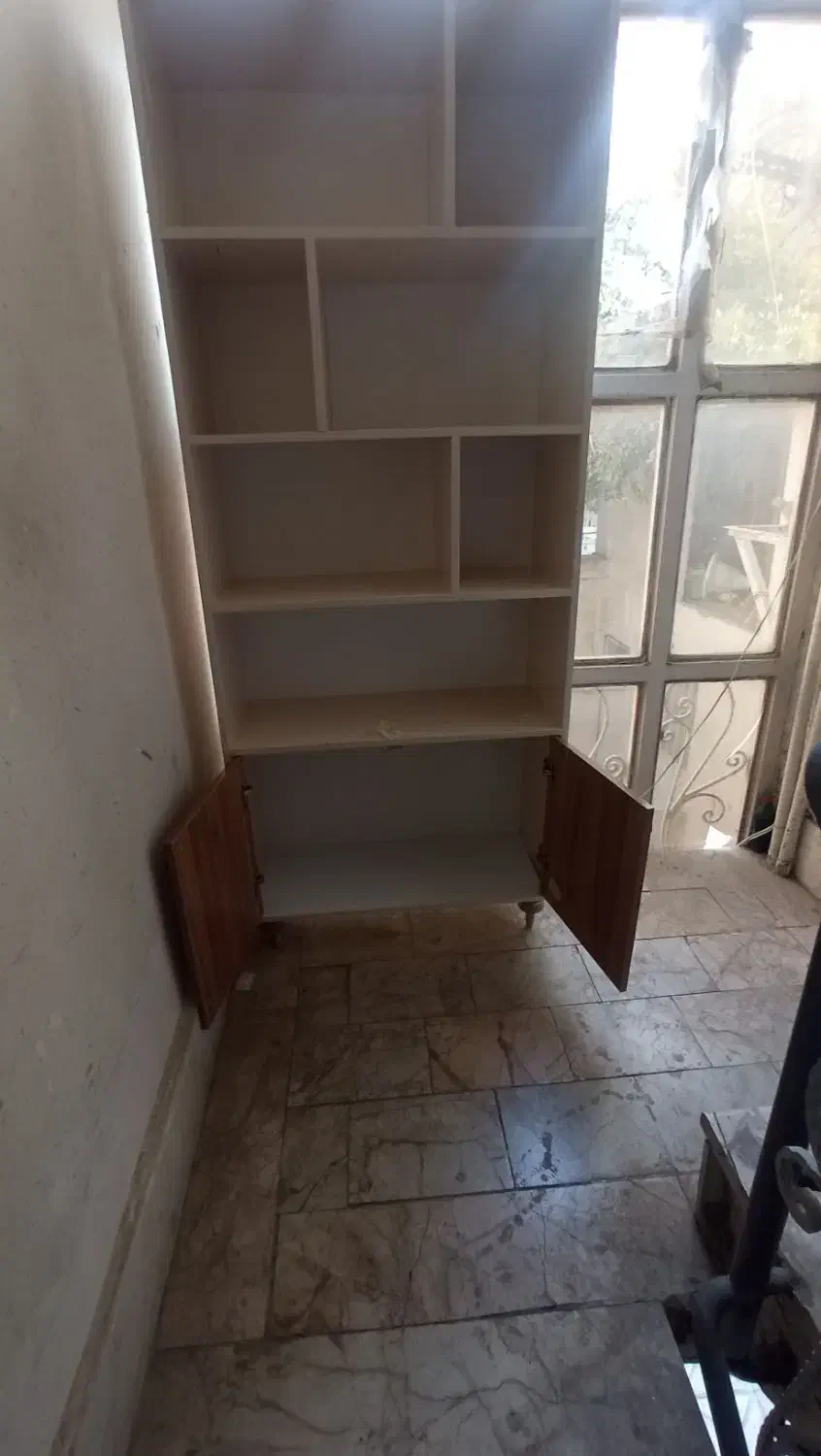 کتابخانه شیک بزرگ|کتابخانه، شلف، قفسه‌های دیواری|مشهد, انقلاب|دیوار