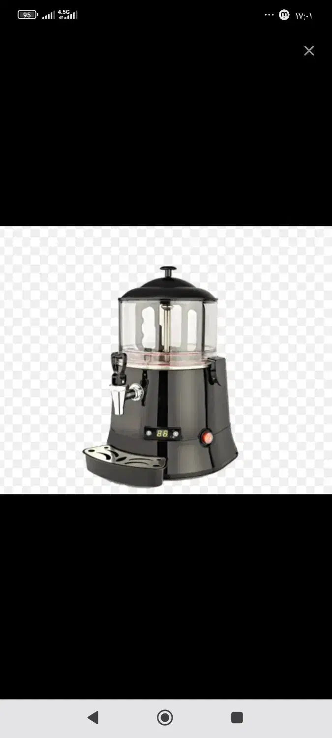 یک عدد شیر داغ کن شکلات داغ کن۵لیتری|کافی‌شاپ و رستوران|بوکان, |دیوار