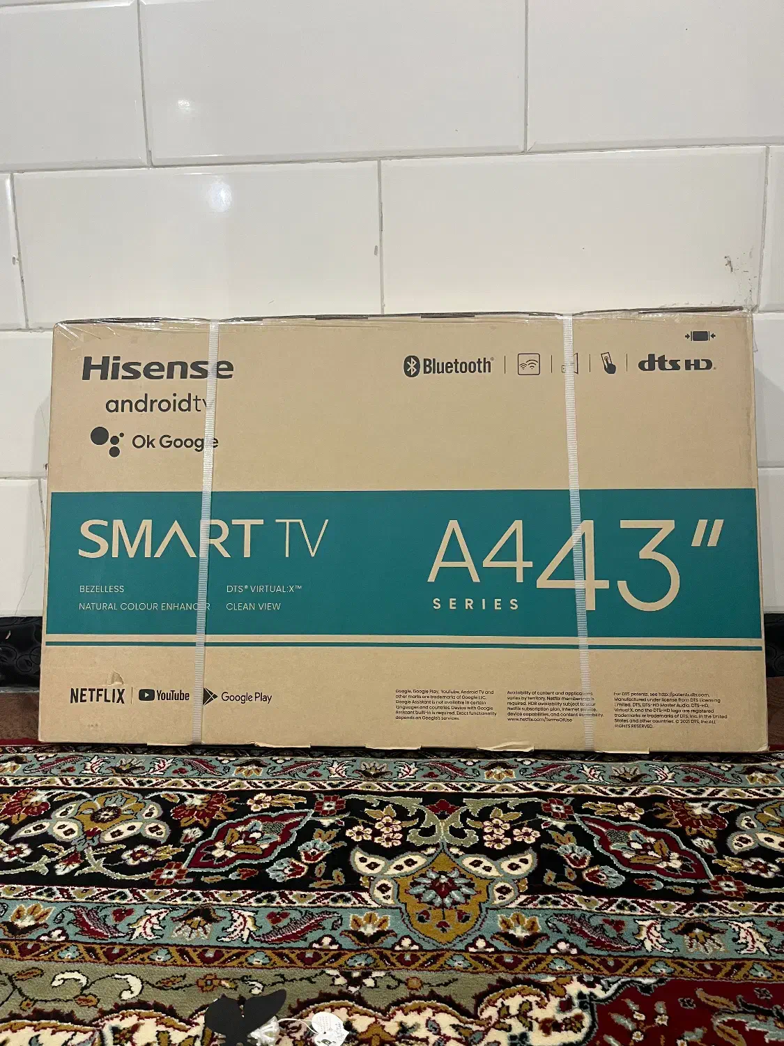 تلوزیون۴۳ اینچ هایسنس|تلویزیون و پروژکتور|علی‌آباد کتول, |دیوار