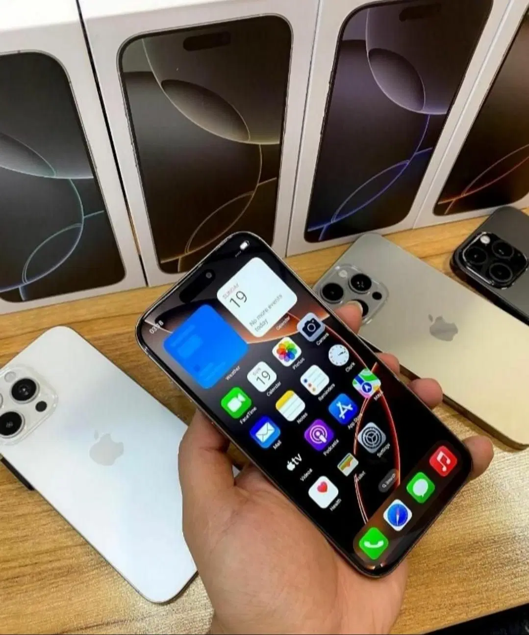 اپل 16pro max آکبند « غیر اصل ،آکبند »|موبایل|قم, نیروگاه|دیوار
