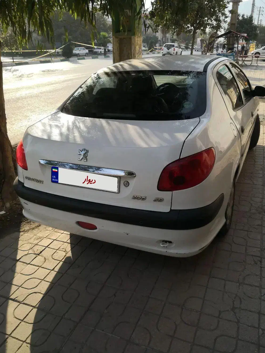 پژو 206 صندوقدار v8|خودرو سواری و وانت|گرگان, |دیوار