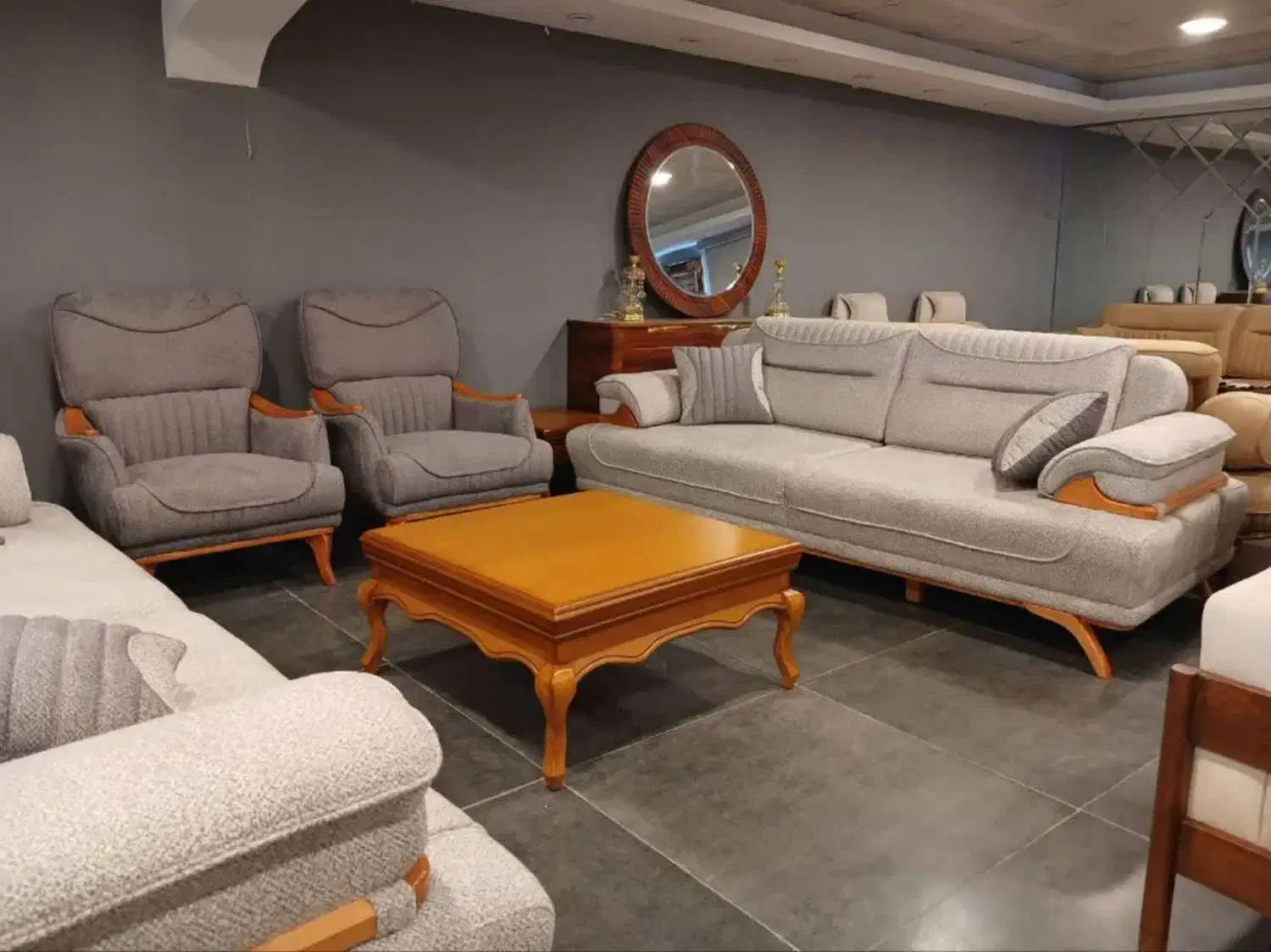 مبلمان زرین رود|مبلمان خانگی و میز عسلی|بزینه رود, |دیوار