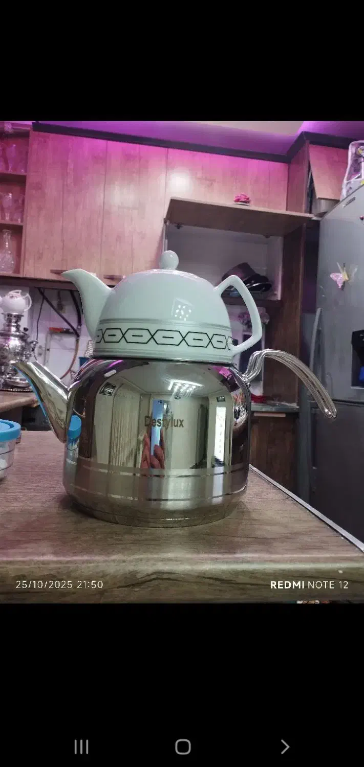 قوری و کتری استیل|قوری، کتری، قهوهساز دستی|بهارستان, |دیوار