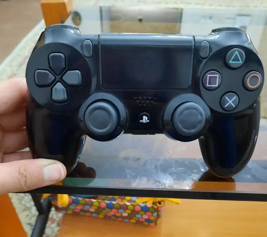 دسته ps4 اورجینال اصل سر کارتونی در حد نو|کنسول، بازی ویدئویی و آنلاین|کرج, کارخانه قند|دیوار